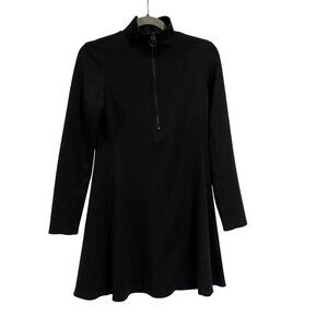Athleta Deep Dive Black Turtleneck Dress‎ Size XS